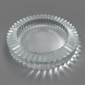 Glass Ashtray 3D Model Thumbnail