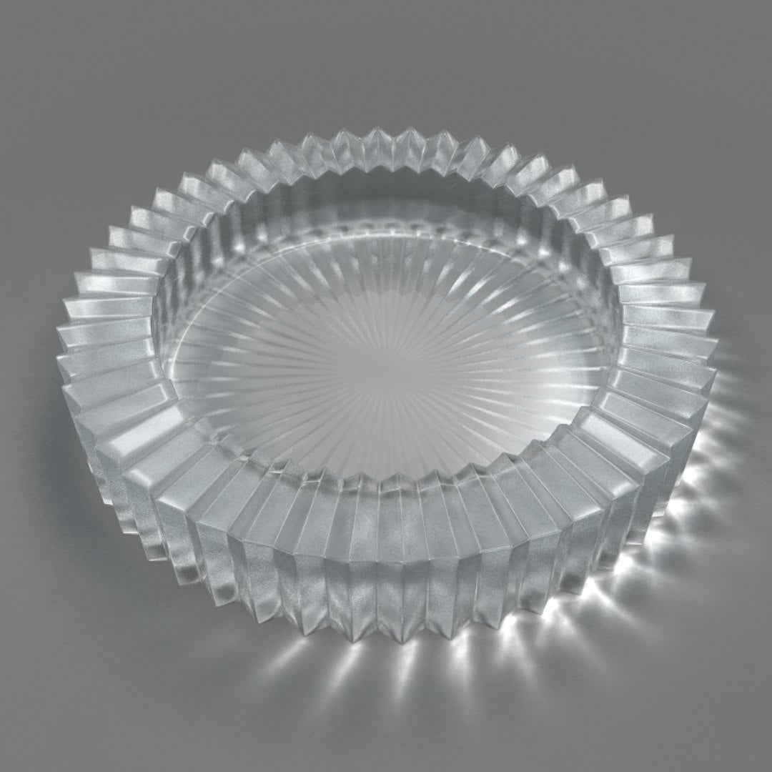 Glass Ashtray 3D Model