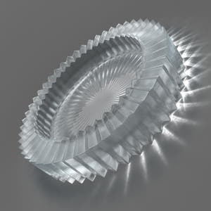 Glass Ashtray 3D Model Thumbnail