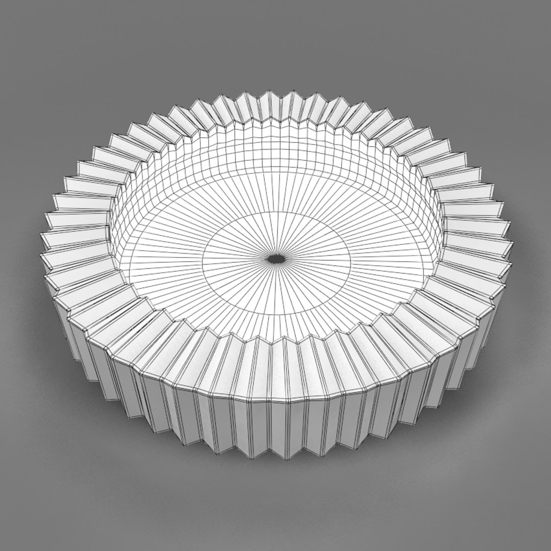 Glass Ashtray 3D Model