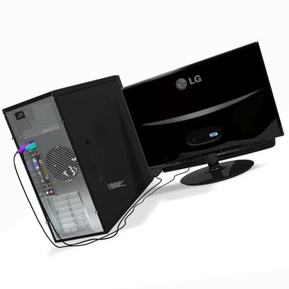 Black Computer 3D Model