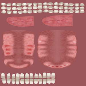 Black Horse 3D Model Fur Thumbnail