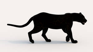 Animated Black Panther 3D Model for Download Thumbnail