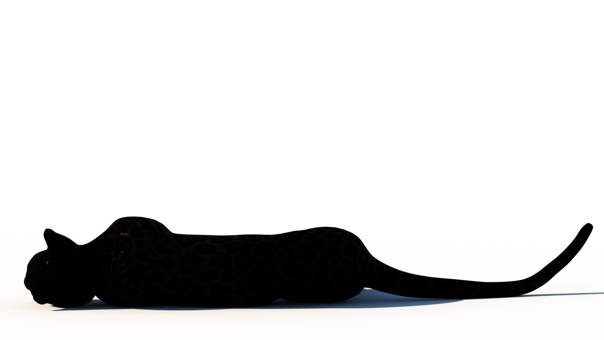 Rigged Black Panther 3D Model for Download