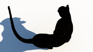 Rigged Black Panther 3D Model for Download Thumbnail