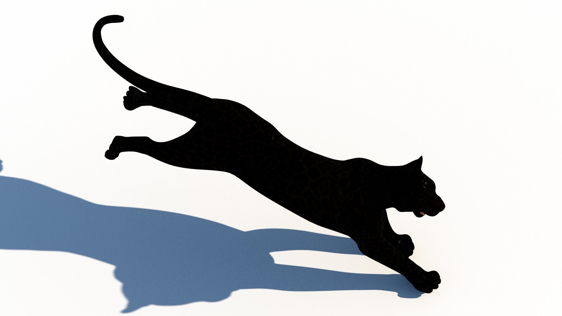 Rigged Black Panther 3D Model for Download