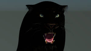 Rigged Black Panther 3D Model for Download Thumbnail