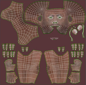 Game-Ready Archer 3D Model Thumbnail