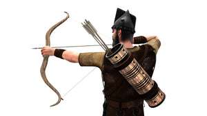 Archer 3D Model Rigged Hair Thumbnail