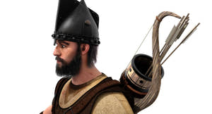 Archer Hair 3D Model Thumbnail