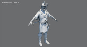 Archer 3D Model Thumbnail