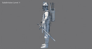 Archer 3D Model Thumbnail