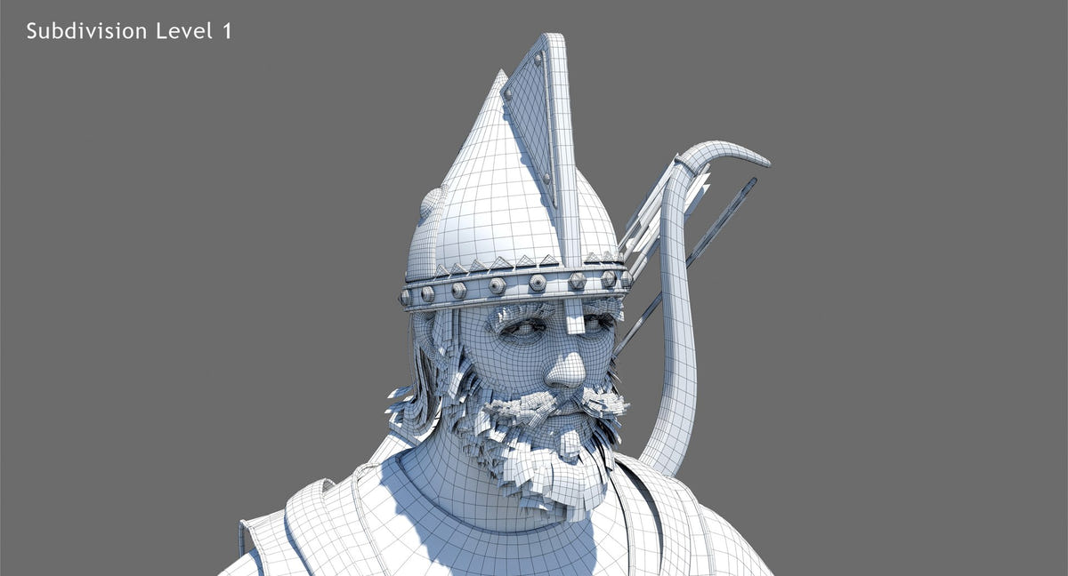 Game-Ready Archer 3D Model