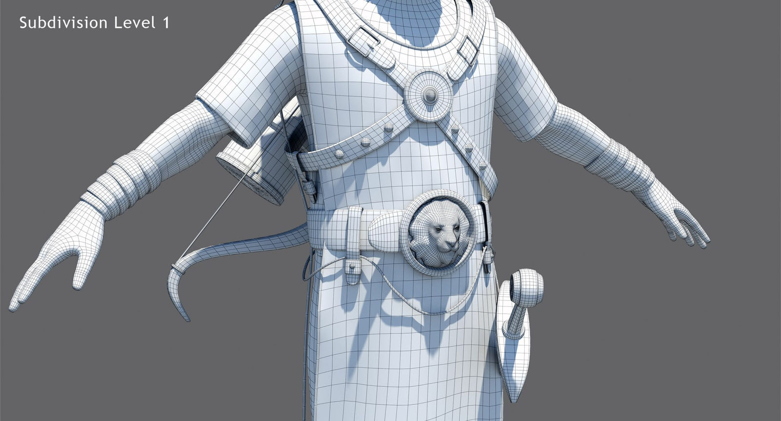 Game-Ready Archer 3D Model