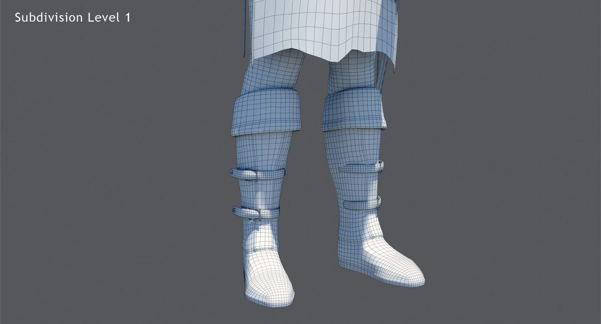 Game-Ready Archer 3D Model