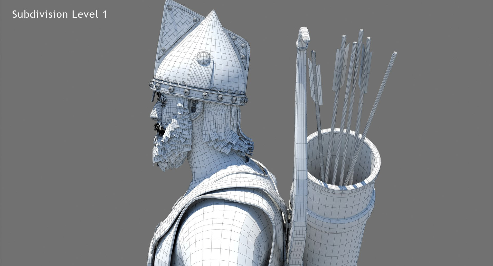 Archer 3D Model