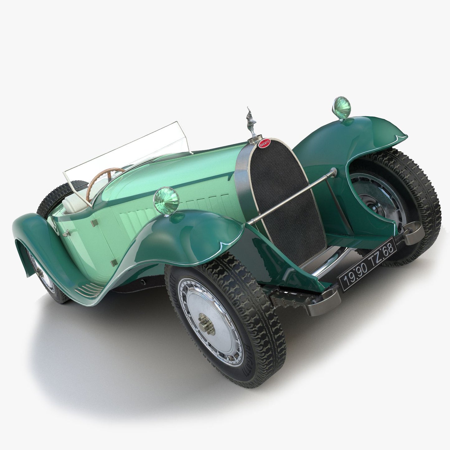 Bugatti Type 41 Royale Esders 3D model