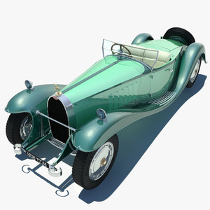 Bugatti Type 41 Royale Esders 3D model Thumbnail