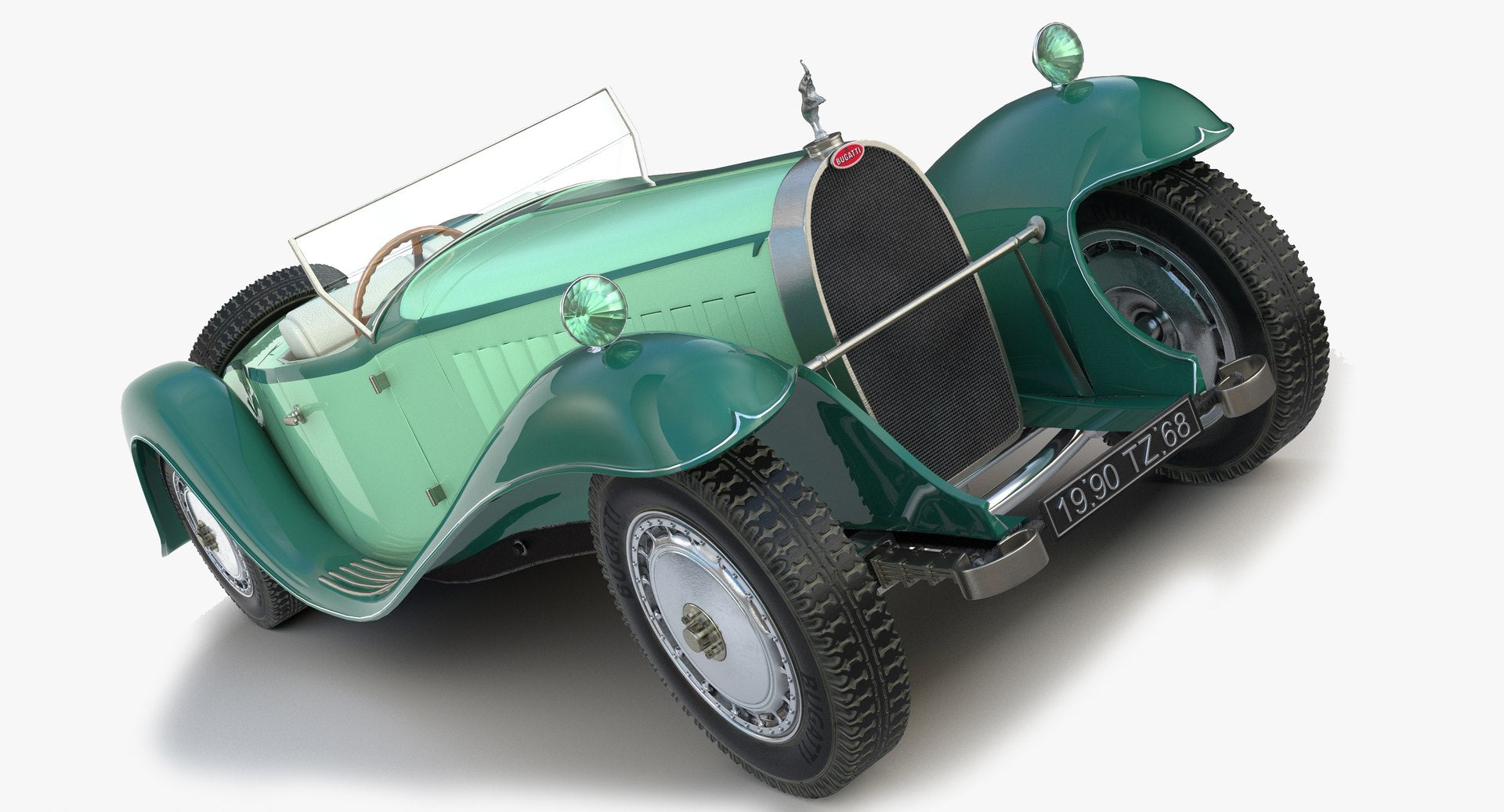 Bugatti Type 41 Royale Esders 3D model