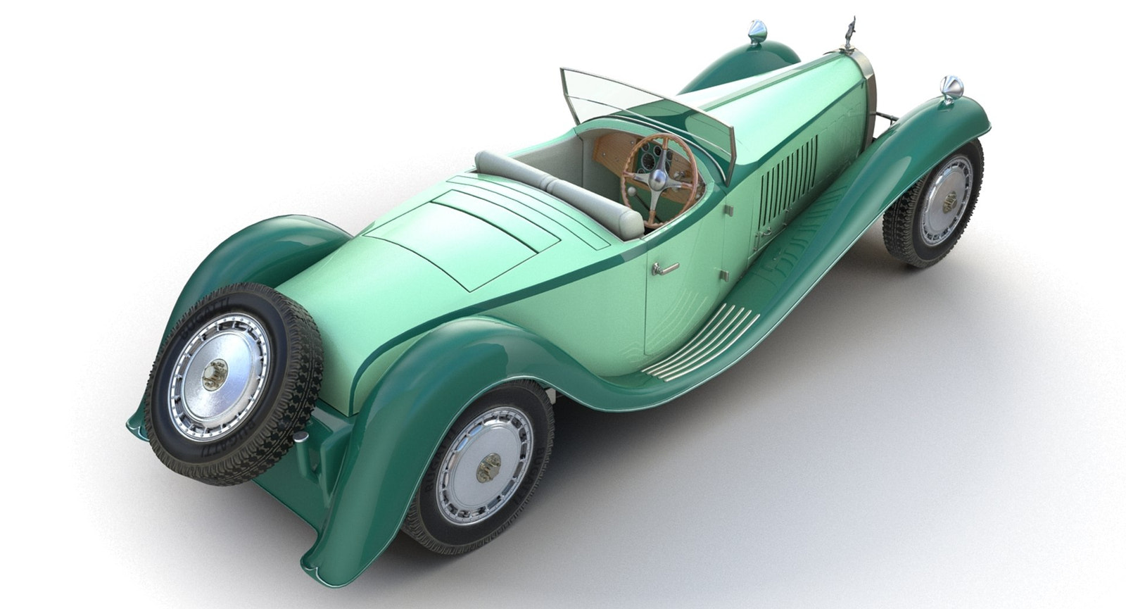 Bugatti Type 41 Royale Esders 3D model