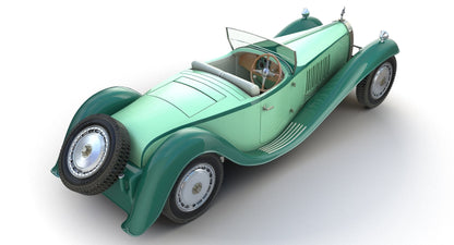Bugatti Type 41 Royale Esders 3D model
