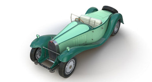 Bugatti Type 41 Royale Esders 3D model Thumbnail