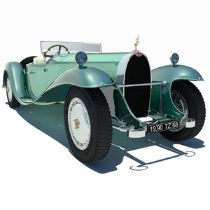 Bugatti Type 41 Royale Esders 3D model Thumbnail