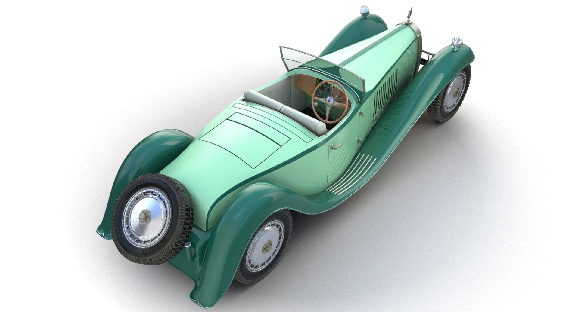 Bugatti Type 41 Royale Esders 3D model