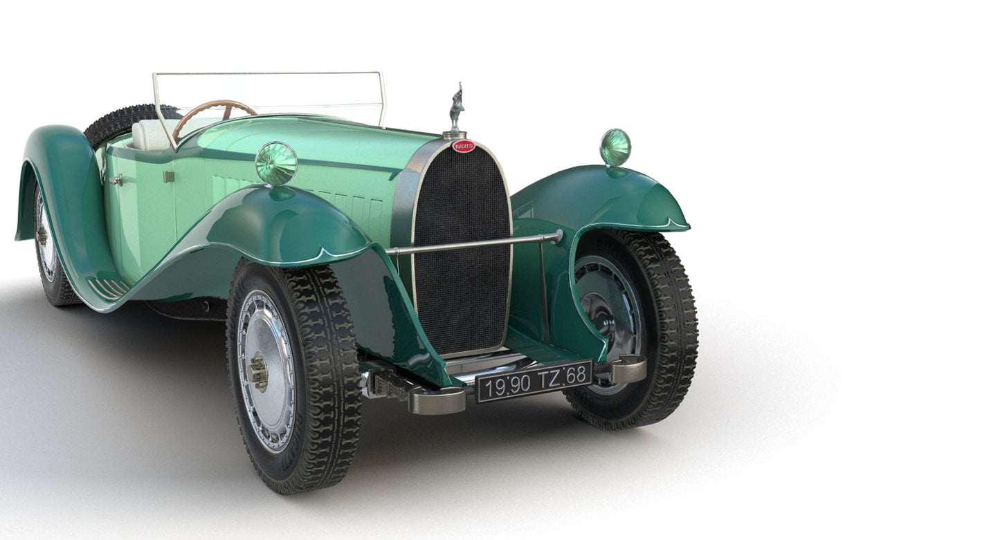 Bugatti Type 41 Royale Esders 3D model