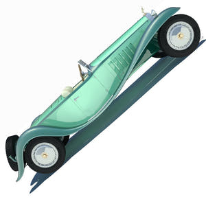 Bugatti Type 41 Royale Esders 3D Model Thumbnail