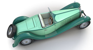 Bugatti Type 41 Royale Esders 3D model Thumbnail