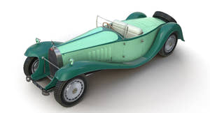 Bugatti Type 41 Royale Esders 3D model Thumbnail