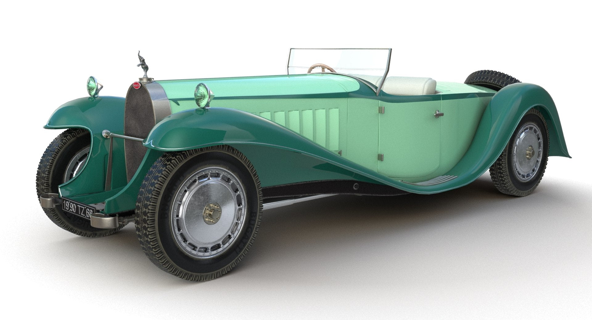 Bugatti Type 41 Royale Esders 3D model