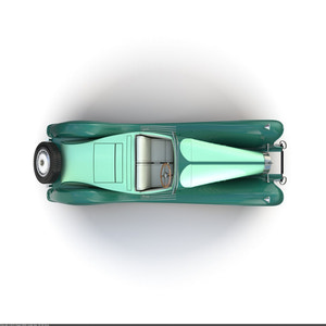 Bugatti Type 41 Royale Esders 3D model Thumbnail