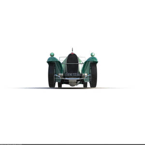 Bugatti Type 41 Royale Esders 3D model Thumbnail