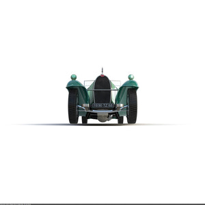 Bugatti Type 41 Royale Esders 3D model Thumbnail