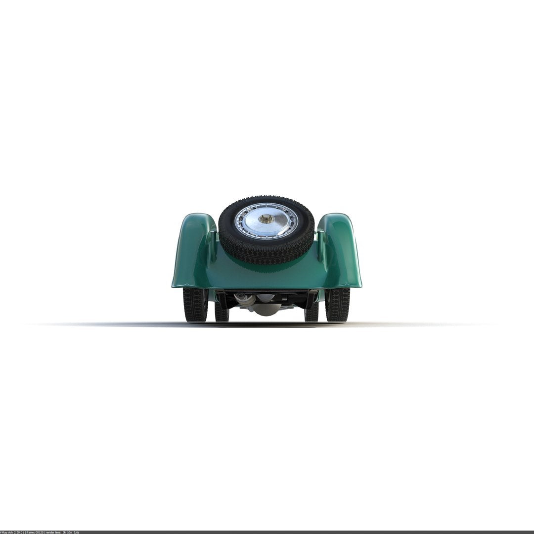 Bugatti Type 41 Royale Esders 3D model