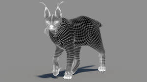 Tufted‑Ear Wildcats 3D Bundle — Caracal & Lynx (Rigged, Animated) Thumbnail
