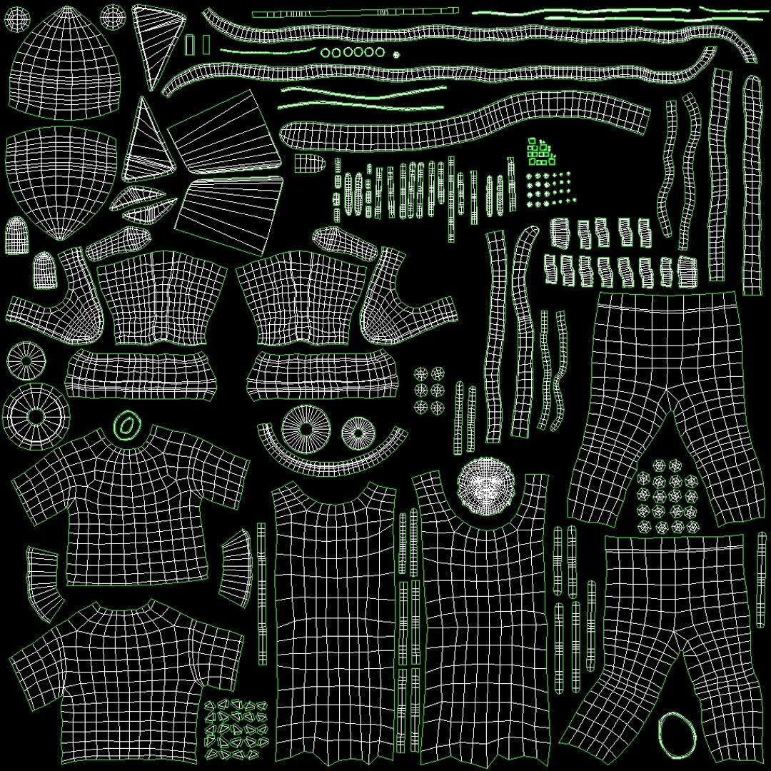 Archer 3D Model Rigged Hair