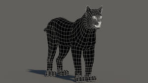 Eurasian Lynx 3D Model - Hair and Fur Thumbnail