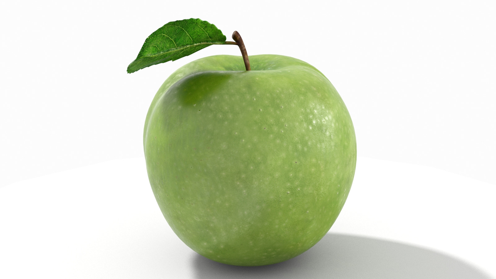 Green Apple 3D Model
