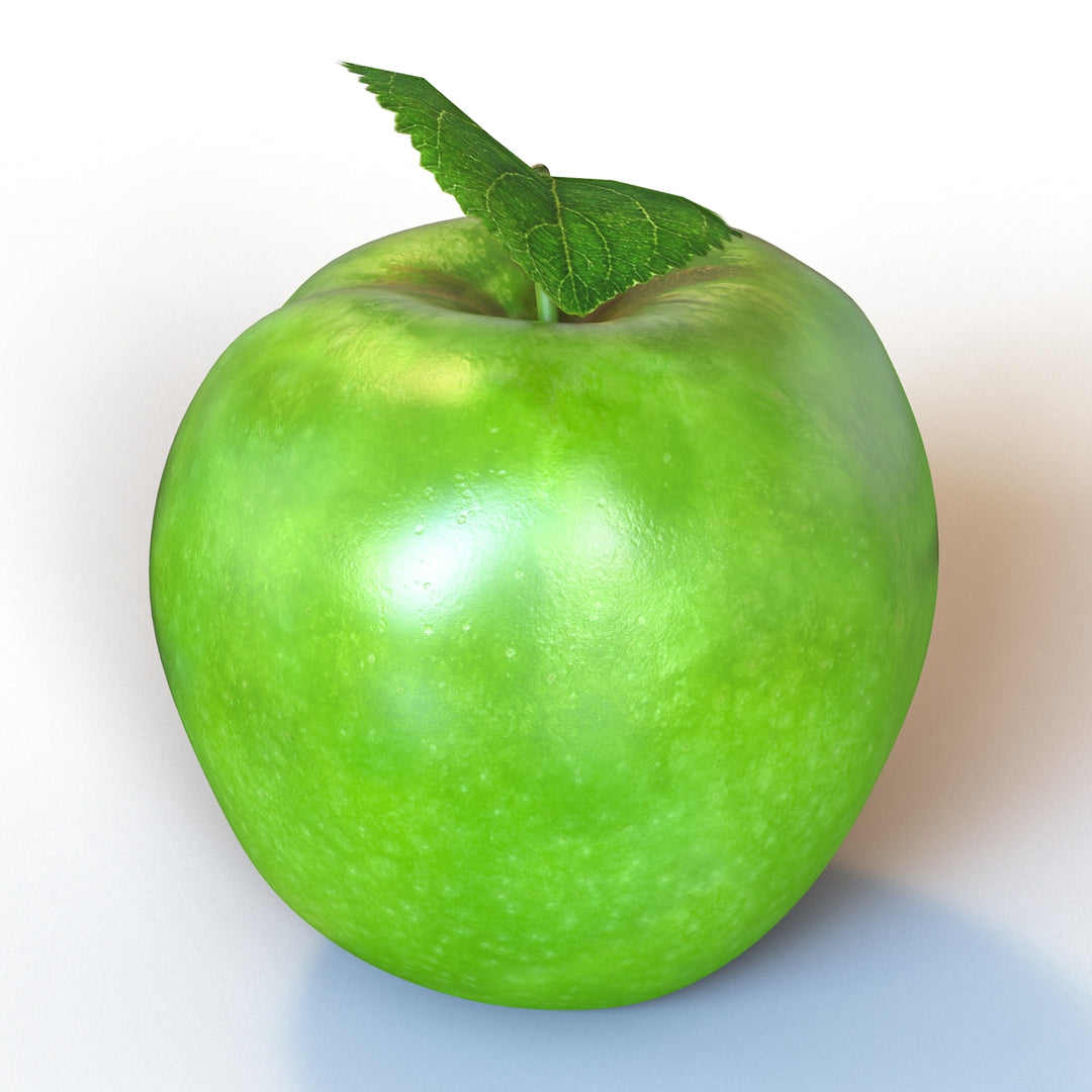 Apple Green 3D Model 3ds Max V-ray for CGI