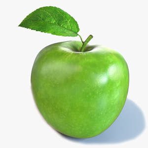Apple Green 3D Model for Download Thumbnail