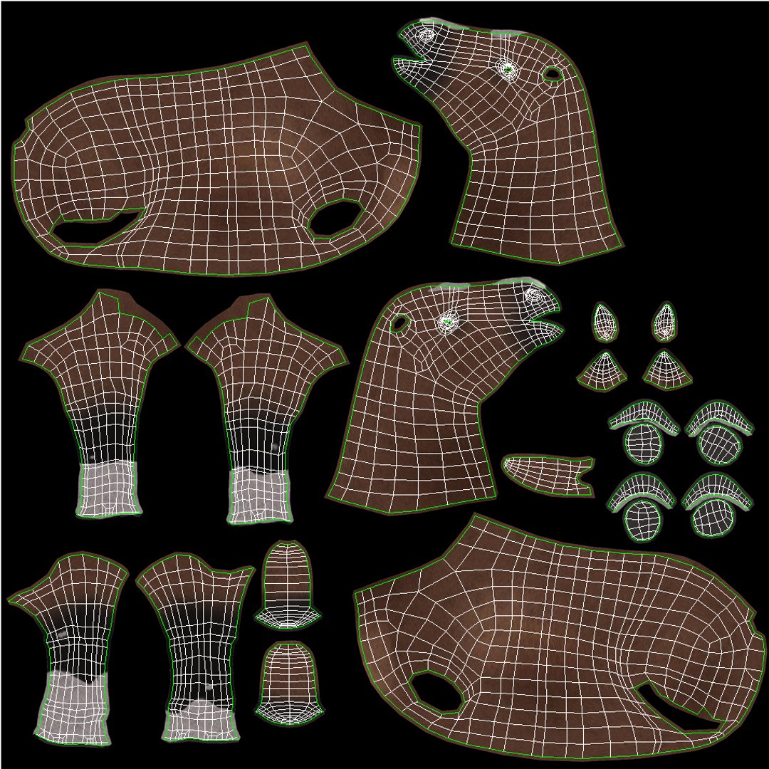 Brown Horse 3D Model V-Ray