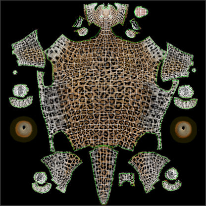 Jaguar Fur 3D Model