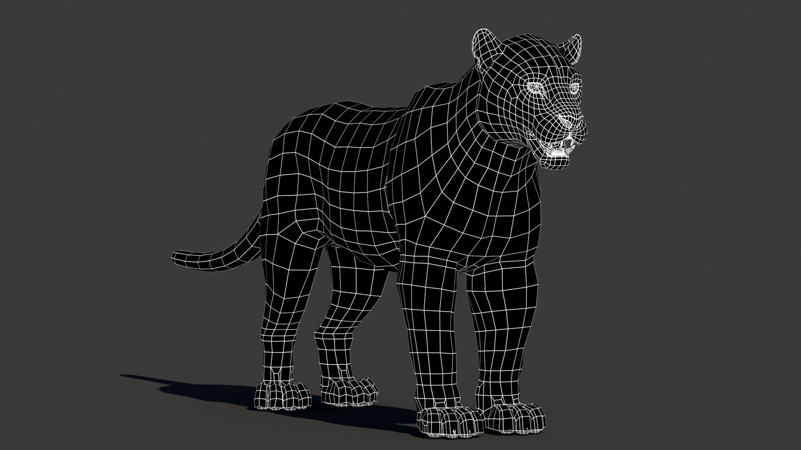 Jaguar 3D Model