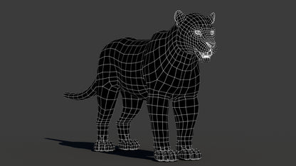 Jaguar 3D Model