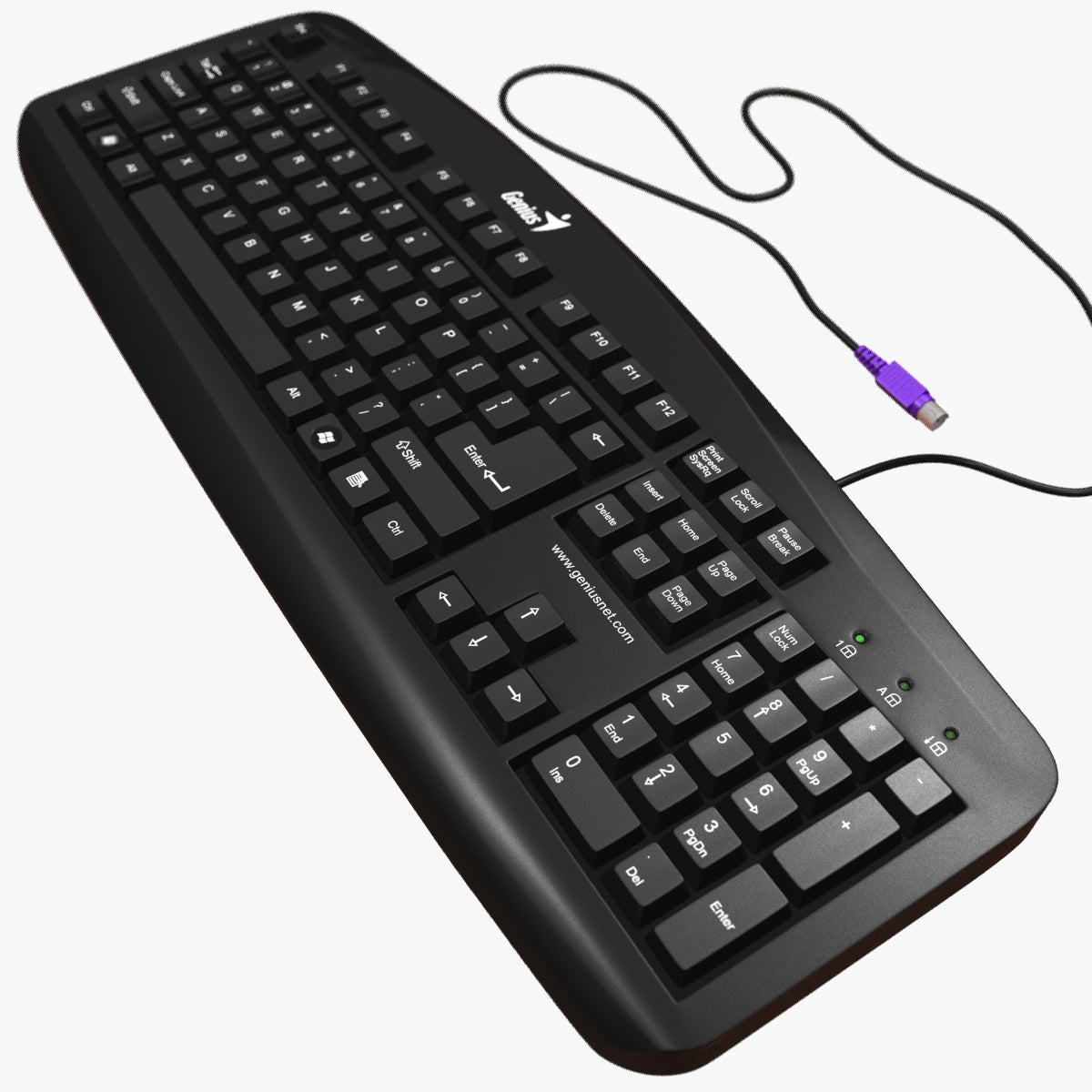 Black Computer 3D Model