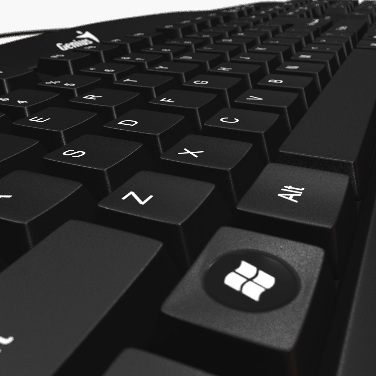 Black Computer 3D Model