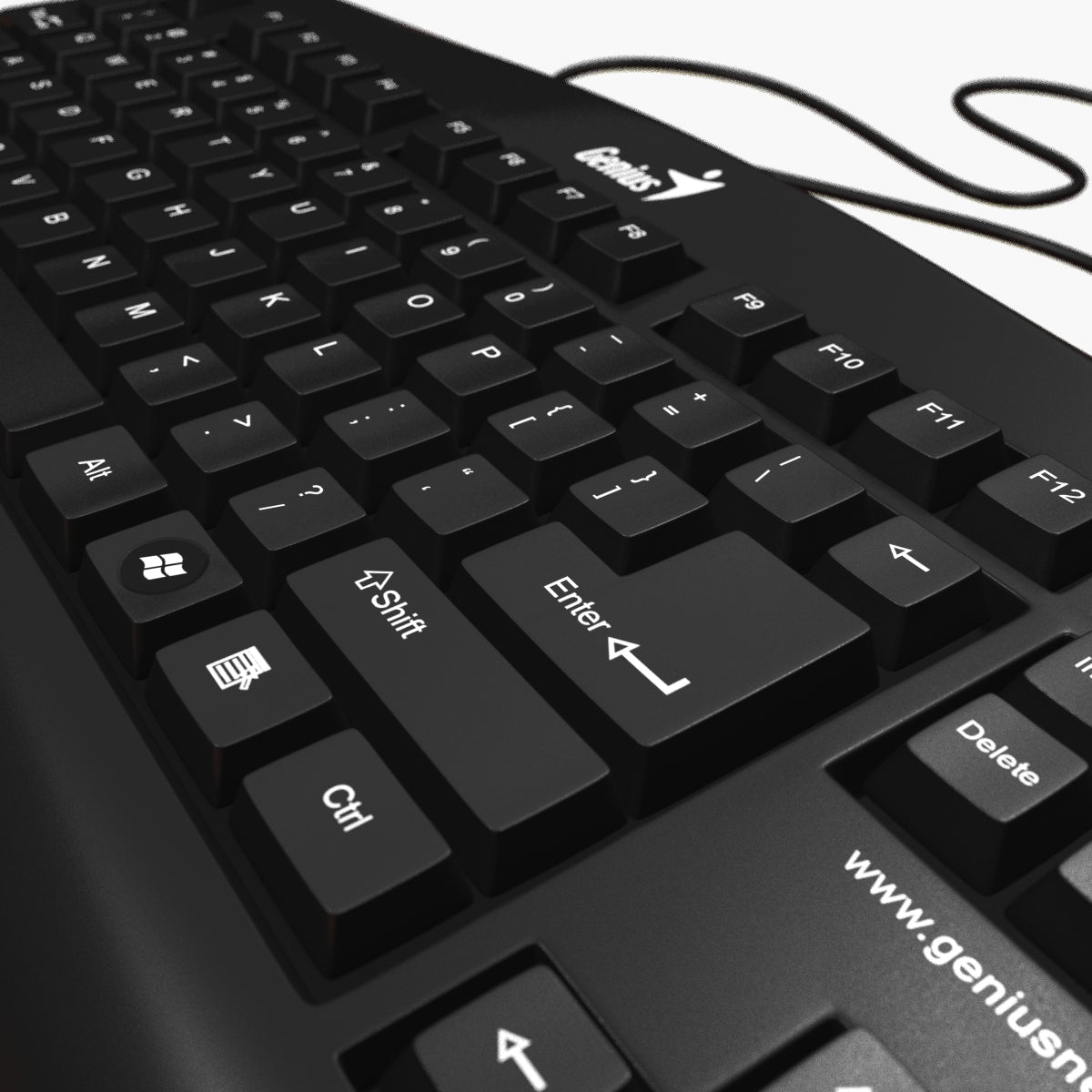 Black Computer 3D Model